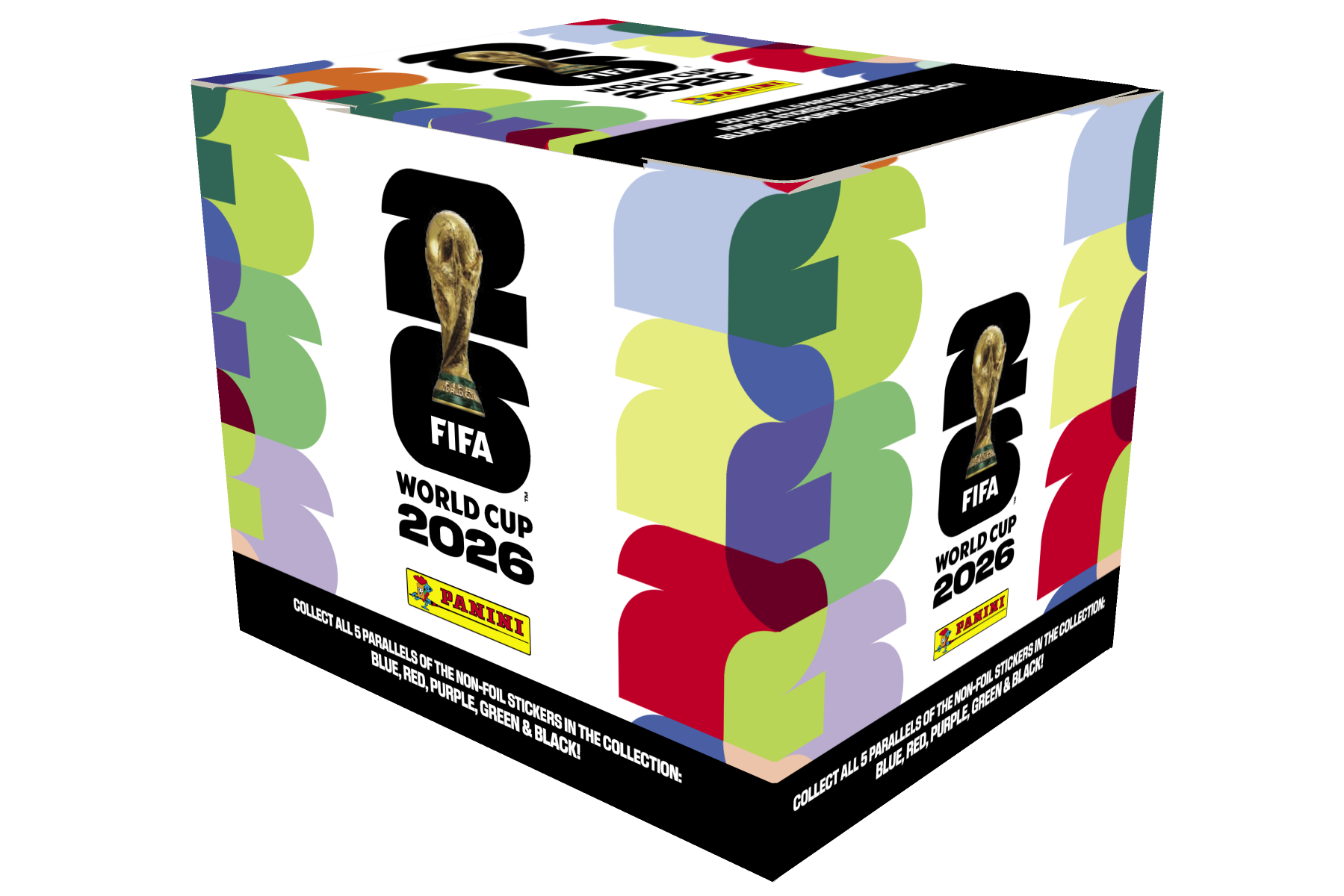 50 Sticker Packet Box Case